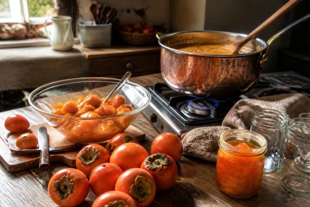 découvrez notre guide simple pour préparer une délicieuse confiture de kaki maison, aux saveurs naturelles et authentiques.