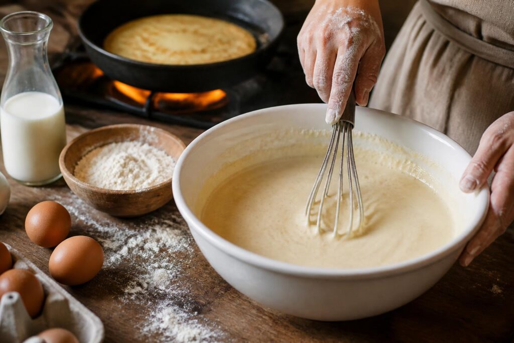 découvrez nos astuces simples et efficaces pour préparer une pâte à crêpes idéale, garantissant des crêpes moelleuses et savoureuses à chaque fois.