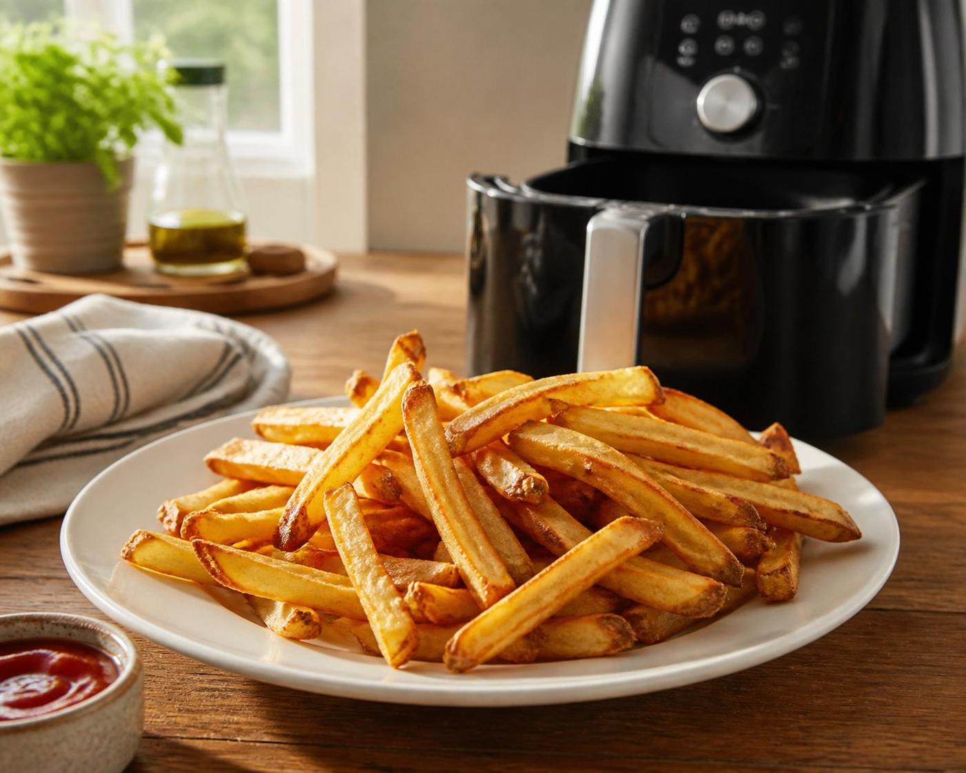 découvrez nos astuces pour réussir des frites croustillantes et savoureuses grâce à votre air fryer, pour un résultat parfait et moins gras.