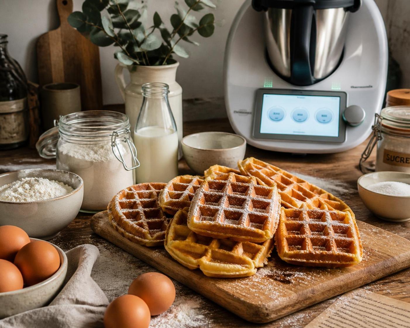 Recette facile de gaufre au thermomix pour un petit déjeuner gourmand 4 découvrez notre recette facile de gaufre au thermomix, idéale pour un petit déjeuner gourmand et rapide à préparer.