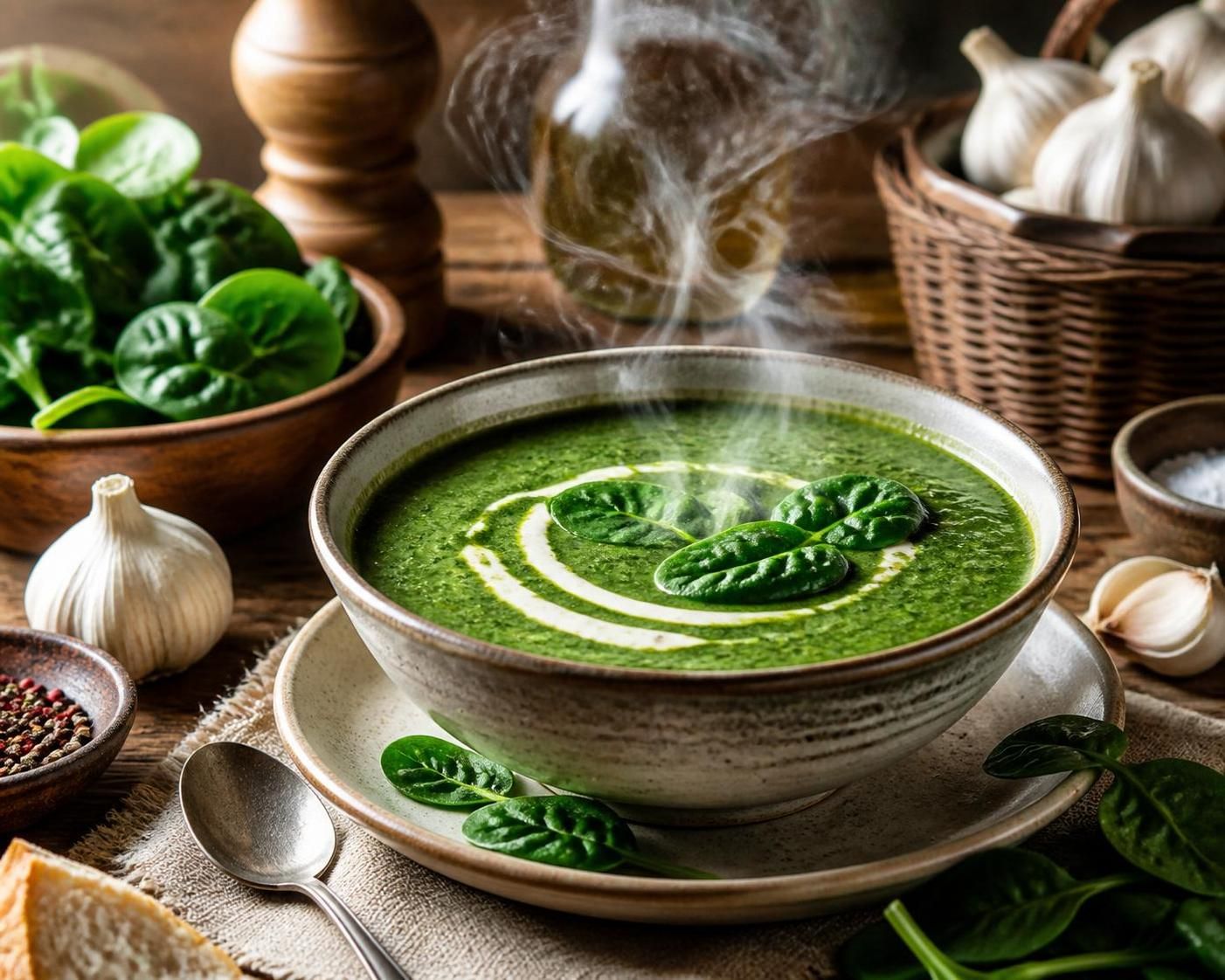 Comment préparer une soupe d'épinard maison facilement ? 4 découvrez comment préparer facilement une délicieuse soupe d'épinard maison avec notre recette simple et rapide, idéale pour un repas sain et savoureux.