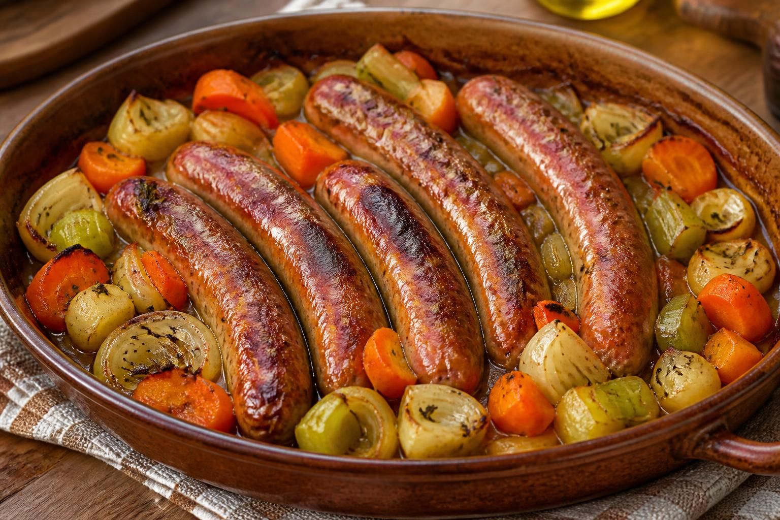 Comment réussir des chipolatas au four savoureuses et faciles ? 4 découvrez comment préparer des chipolatas savoureuses et faciles au four grâce à notre guide simple et rapide. astuces de cuisson pour des chipolatas parfaitement dorées et gourmandes à chaque fois.