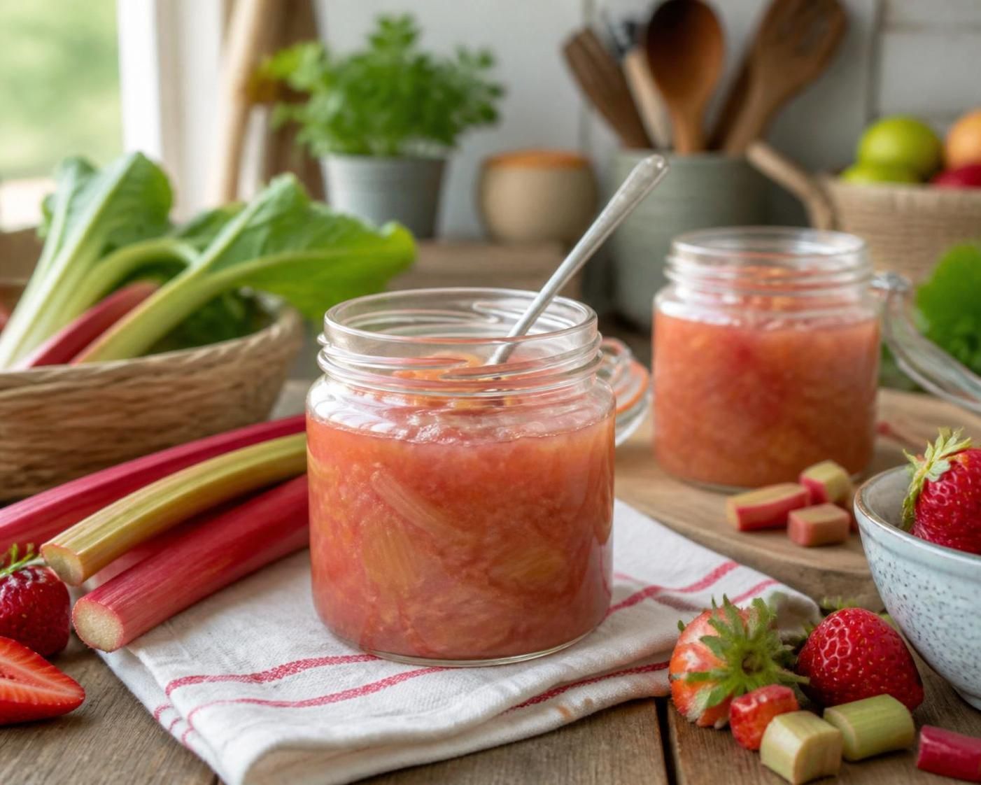 découvrez notre recette de compote de rhubarbe sans sucre, l'astuce idéale pour réduire l'acidité tout en conservant une saveur naturellement fruitée et légère.