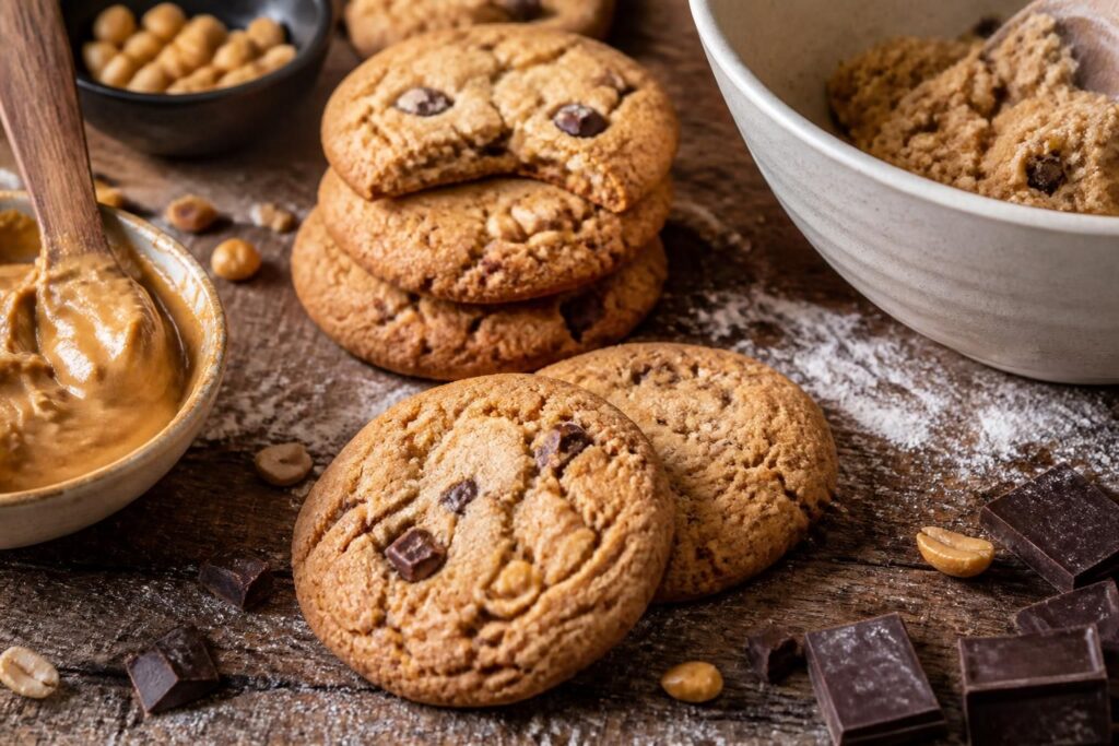 découvrez une recette simple et rapide de cookies au beurre de cacahuètes, idéale pour un goûter gourmand et savoureux à partager en famille ou entre amis.