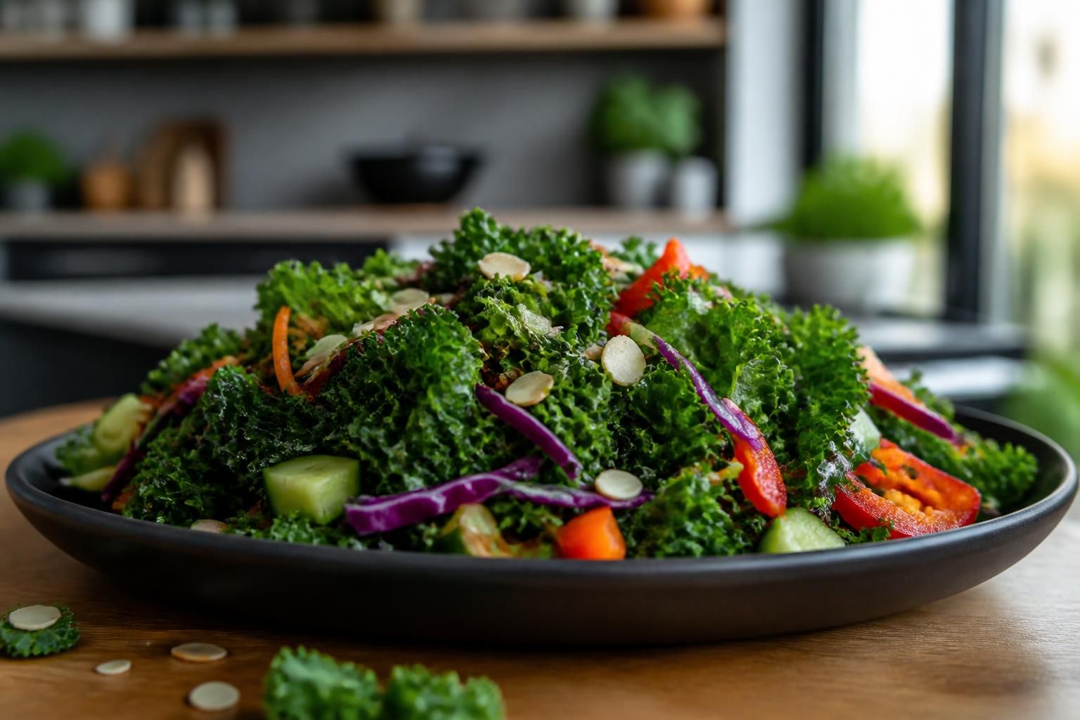 Recettes savoureuses et faciles avec le chou kale pour tous les jours 4 découvrez des recettes savoureuses et faciles à base de chou kale, idéales pour des repas sains et rapides au quotidien.