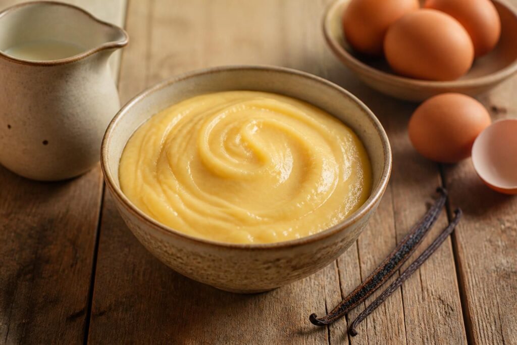 découvrez notre recette de crème pâtissière sans sucre, onctueuse et savoureuse, idéale pour des desserts gourmands et légers.