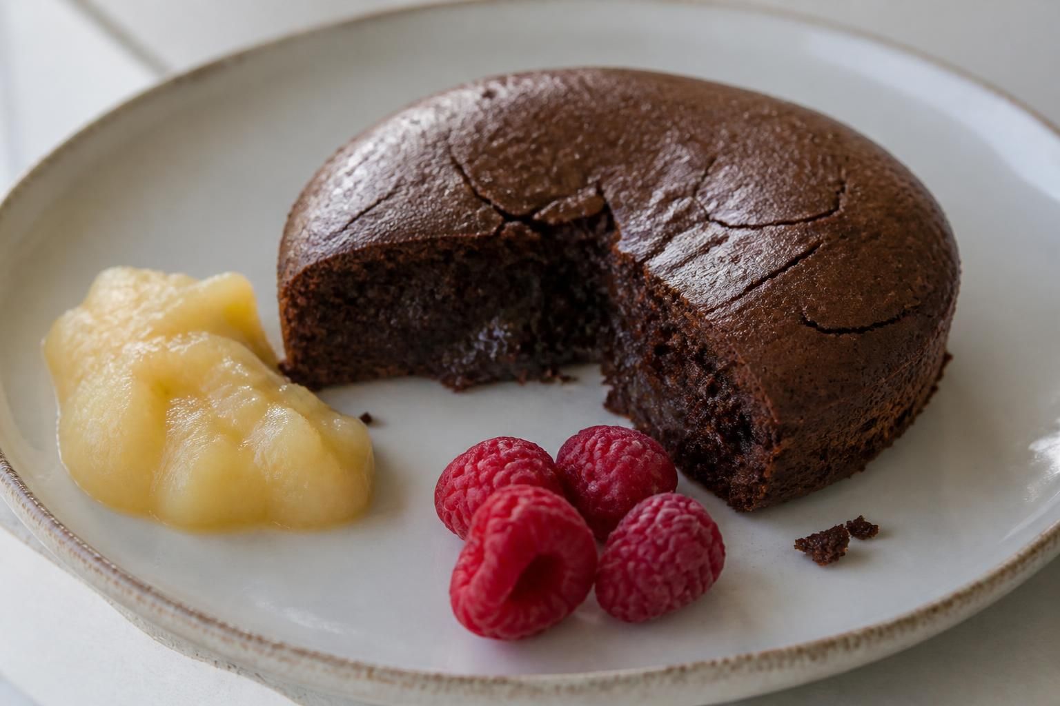 découvrez notre recette de gâteau au chocolat sans sucre et sans beurre, un délice fondant et léger parfait pour les envies gourmandes sans culpabilité.