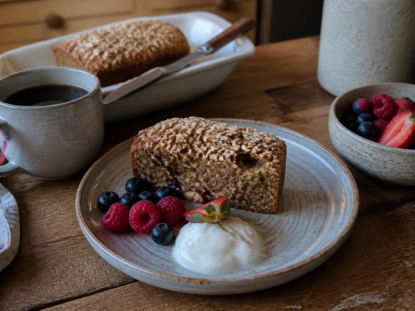 Gâteau sans sucre pour le matin : tenir jusqu'à midi 4 découvrez une recette de gâteau sans sucre idéale pour le petit-déjeuner, qui vous aidera à tenir jusqu'à midi avec énergie et gourmandise.
