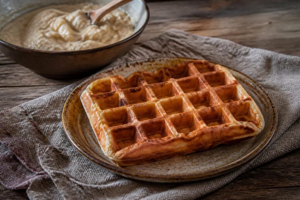 découvrez une recette de pâte à gaufre sans sucre, délicieusement gourmande et parfaite pour se faire plaisir sans culpabiliser.