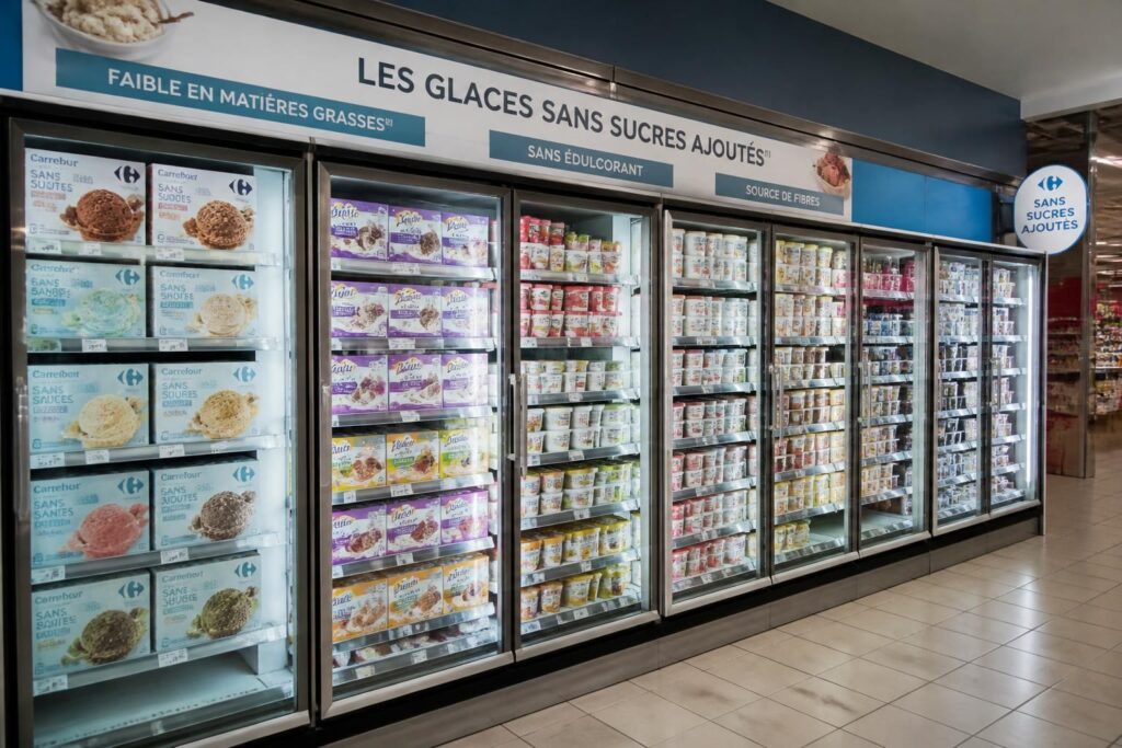 découvrez notre sélection de glaces sans sucre disponibles chez carrefour. retrouvez les saveurs gourmandes et les alternatives saines pour vous faire plaisir sans culpabiliser.