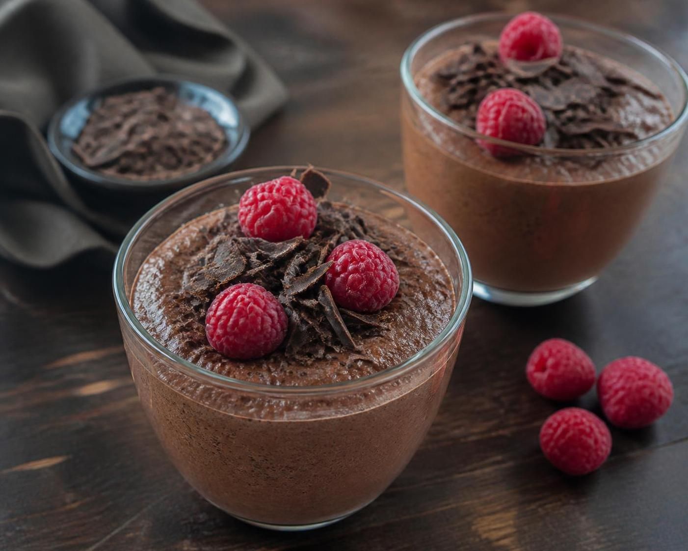découvrez notre recette de mousse au chocolat sans sucre raffiné, légère et aérienne, parfaite pour une gourmandise saine et équilibrée.